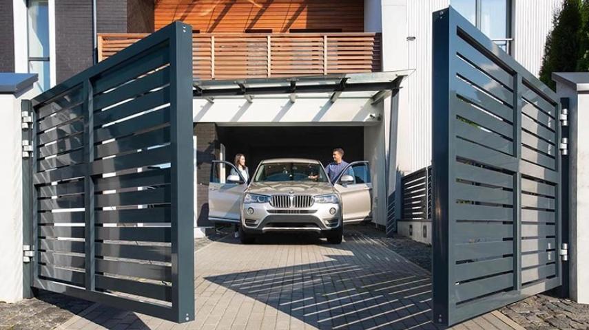 распашные ворота в Зеленчукской