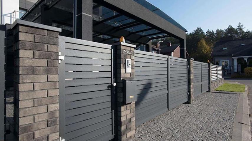 ворота с калиткой в Зеленчукской